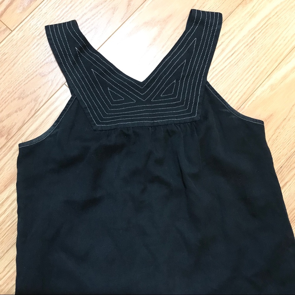 Walter by Walter Baker Black Loose Fit Halter Top